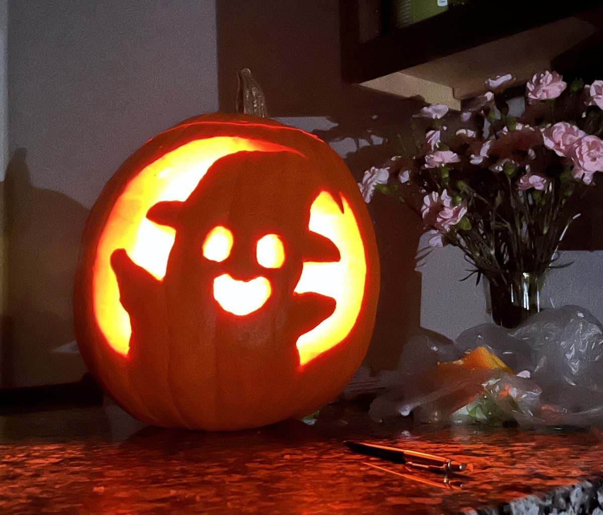 A pumpkin portrait